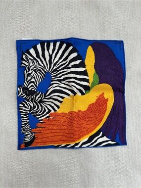 Hermes Zebra Pegasus nano scarf 20